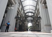 Fachada del Municipio de Guayaquil, centro de la ciudad.