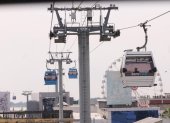 El sistema de transporte aerosuspendido de Guayaquil.