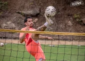 Javier Báez el paraguayo de la zaga de Barcelona SC.