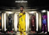 Brian Carabalí defensa de Barcelona que hizo un gol ante Mushuc Runa.