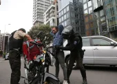 Referencia. Controles policiales se intensificarán en Quito durante el toque de queda por seguridad.