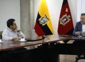 El alcalde, Pabel Muñoz, mantuvo una primera reunión con los transportistas el 13 de mayo de 2026.
