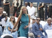 Soledad Diab defendió a Aquiles Álvarez en sesión del Concejo de Guayaquil.