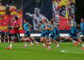 La La selección de España se prepara para su debut mundialista.