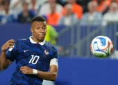 Kylian Mbappé, delantero de la selección de Francia.