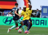 Nilson Angulo marcó el empate de la Selección de Ecuador.