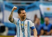 Lionel Messi celebra tras marcar el golazo ante Cabo Verde en el Mundial 2026.