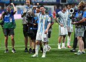 Lionel Messi lideró la remontada de la selección de Argentina.