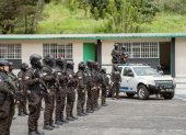 La DINAFRON comenzó a funcionar en la parroquia Ulba con dos oficiales y 23 policías para reforzar la vigilancia en la vía Baños-Puyo.