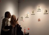 Tapia ha participado en exposiciones individuales y colectivas en Ecuador, México y España.