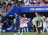 El árbitro brasileño Raphael Claus (d) dirigió Estados Unidos vs. Bosnia, en el Mundial 2026.