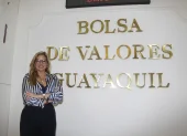 Martha González es la primera mujer en ocupar la Gerencia General de la Bolsa de Valores de Guayaquil.