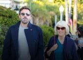 Ben Affleck y su madre, Chris Affeck.