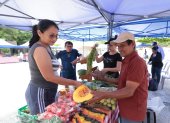 Comercialización. Oferta de frutas, verduras y alimentos procesados se exhiben ferias agroecológicas.