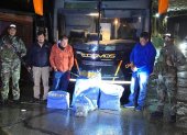 El bus de Buses Cosmos fue retenido antes de cumplir con el traslado del São Paulo durante su visita a Bolivia por la Copa Sudamericana.