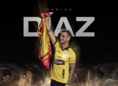 Así presentó Barcelona SC a Damián Diaz para la temporada 2026.