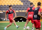 El argentino Tomás Martínez se alista para ser titular y ser el generador de fútbol ante Manta.