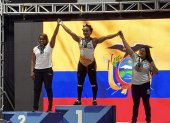Neisi Dajomes regresó después de 14 meses por sanción. Y lo hizo como campeona panamericana.