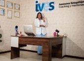 Ivannova Estupiñán, nueva viceprefecta de Esmeraldas, tras su designación por el Consejo Provincial.