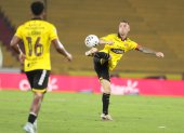 Damián Díaz manejó el ataque de Barcelona SC ante Independiente del Valle.