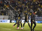Con el penalti convertido, Jhonny Quiñónez le otorgó un punto a Barcelona SC en su visita al Aucas.