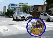 La calle Los Ríos, tradicional ruta de los cangrejales en Guayaquil, reabrió al tránsito tras la reconstrucción de la calzada, a pocos días del fin de la veda del cangrejo rojo.