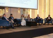 Foro
Representantes de los sectores bananero, asegurador, legal, público y de la construcción participaron en el foro realizado en Guayaquil.