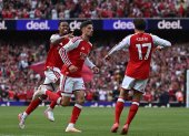 Arsenal es el líder en la tabla de la Premier League 2026-27.