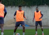John Mercado durante los trabajos de la Selección de Ecuador en Asia, donde empieza a conocer la idea de Marcelo Gallardo.