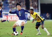 La Selección de Ecuador perdió ante Japón en la Copa Kirin.