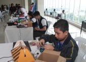 Isaac Flores, uno de los concursantes del IRO Ecuador Open 2026, participó este jueves en la jornada inaugural de la competencia.