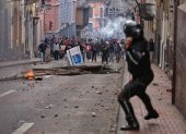 Las protestas de octubre pasado dejaron enfrentamientos  violentos entre manifestantes y policías