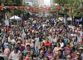 La Nueve de Octubre se volvió peatonal desde García Avilés hasta Pedro Carbo.