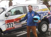 Sebastián Guayasamín expresó su emoción por volver a participar en el rally que es considerado el más exigente del mundo.