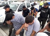 Los siete detenidos fueron llevados a la cárcel de Guayaquil, tras recibir la prisión.