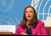 La excanciller María Fernanda Espinosa aspirará a la Secretaría General de la OEA.