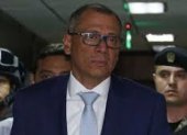 Simpatizantes del exvicepresidente Jorge Glas pedían la nulidad del proceso penal y la restitución de su cargo en la Vicepresidencia.