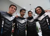 Xavier, Joaquín, Miguel y Adriano son parte del equipo Predador Esports.