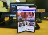 El Galaxy Fold podría considerarse como un aliado para los lectores y los amantes de las series y los videojuegos.