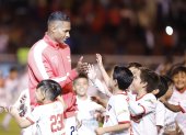Antonio Valencia ha recibido muestras de cariño por todos los hinchas de Liga de Quito desde su llegada. 

Quito 18 de Julio de 2019 Agencia (ag - expreso ag - extra) PRESENTACION ANTONIO VALENCIA