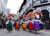 Danzas tradicionales de las comunidades indígenas de la Sierra hicieron el deleite de los visitantes. 


29  de diciembre  2019
KARINA DEFAS 
Agencia (ag-expreso ag-extra ag-quito)