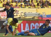 Los jugadores de la selección ecuatoriana durante el entranamiendo. (Jimmy Negrete / Expreso)