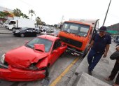 Cuatro vehículos estuvieron involucrados en el accidente