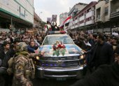 BAGDAD. Una larga caravana acompañó ayer a la marcha con la que los iraníes despidieron a Soleimani

 IRAQ-IRAN-POLITICS-UNREST-US-FUNERAL