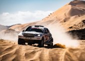 El piloto ecuatoriano Sebastián Guayasamín completó la jornada inicial del Dakar en el desierto de Arabia Saudita.