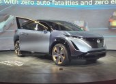 Ariya Concept es el crossover de cero emisiones que incorpora Nissan Intelligent Mobility.