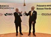 Banco Pichincha emitir bonos verdes por un monto inicial de $150 millones.