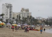 El balneario esta actualmente en temporada alta y se espera que lleguen miles de turistas en el próximo feriado de Carnaval.