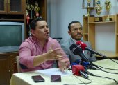 Roberto Ibáñez (i) fue elegido presidente de Fedeguayas, pero se interpuso un recurso de apelación a dicho acto.