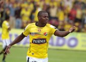 Narciso Mina fue el goleador de Barcelona en 2012, cuando se terminó la sequía de títulos.